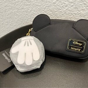Loungefly Disney Mickey Ears Crossbody Sling with Coin Purse
